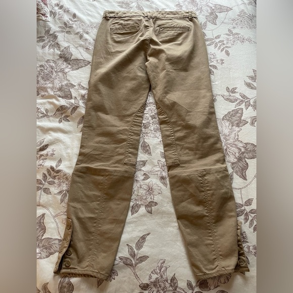 LRL Ralph Lauren Black Label Jodhpur Chino Khaki Horse Riding Pants 0 Equestrian - Picture 8 of 11